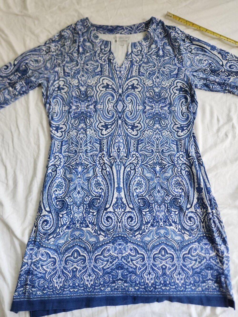 Coolibar spf 50 sun protection in a pretty dress/coverup
